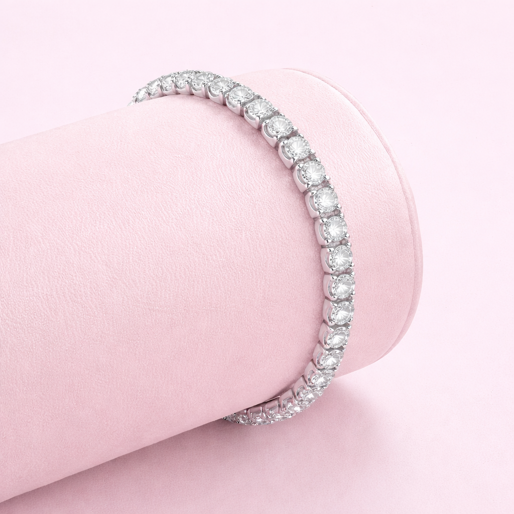 Pulsera Elegance 925  | Detalle minimalista con brillo de lujo