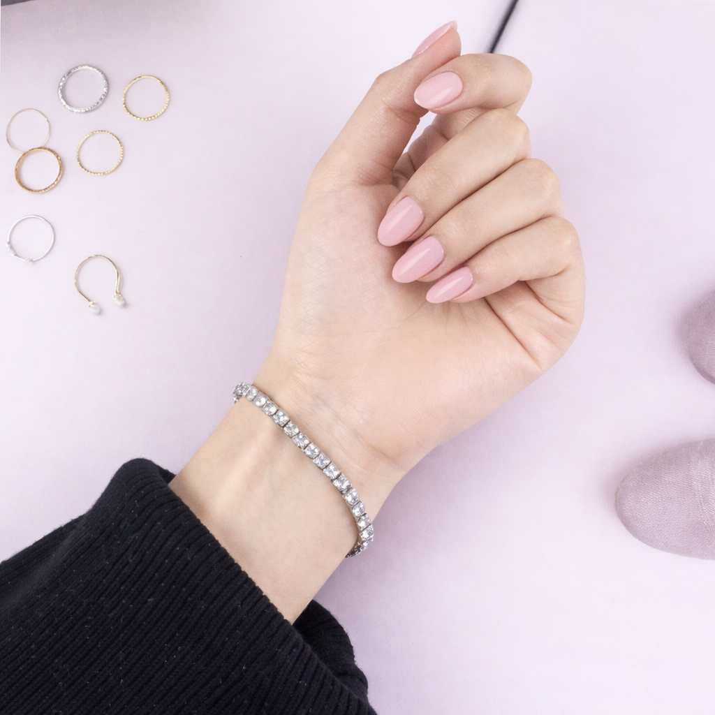 Pulsera Elegance 925  | Detalle minimalista con brillo de lujo